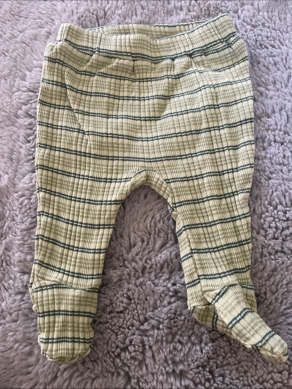 Kate Quinn Green Plaid Footed Kids Pajama Set - Cozy Wrap Top and Footed Bottoms
